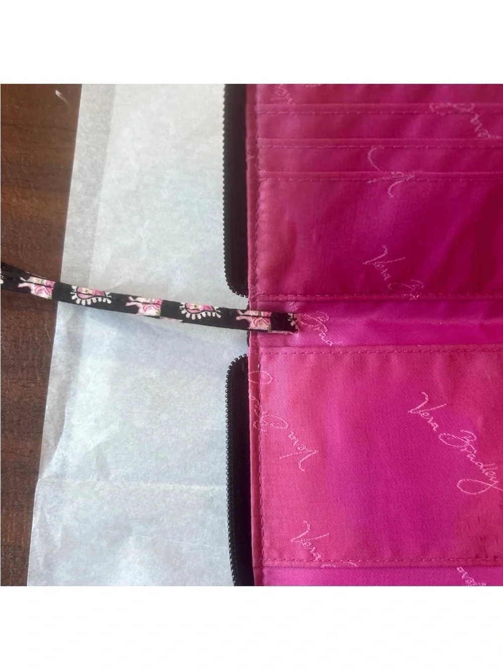 Vera Bradley Wristlet/wallet in retired 